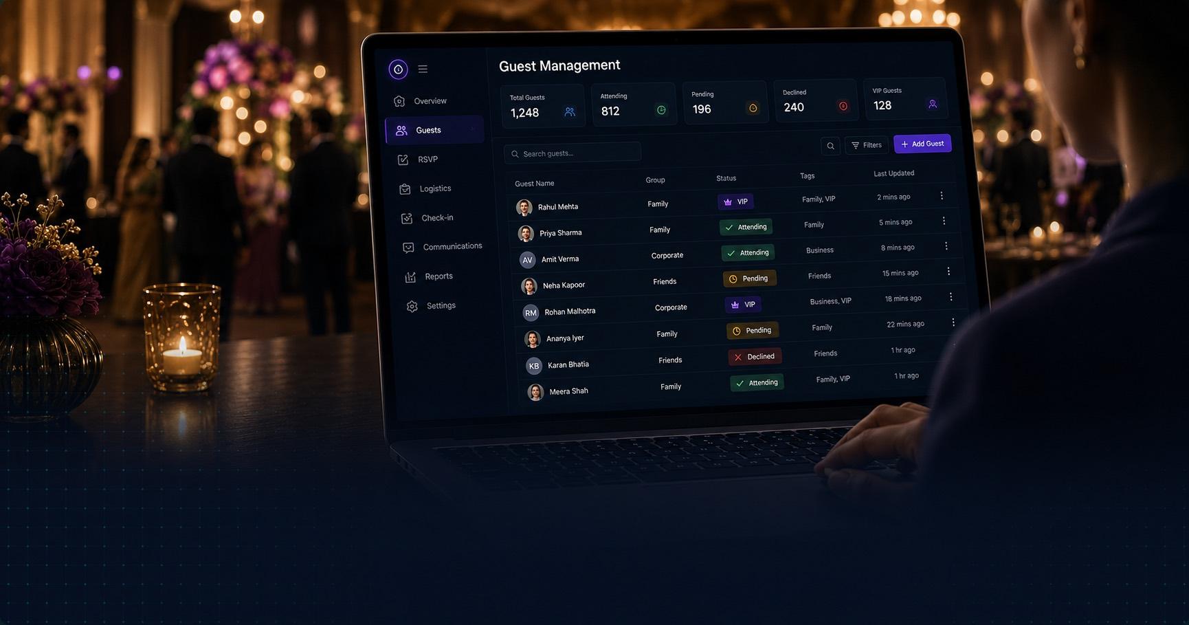 The Modern Guest Management Playbook for High-Touch Events — guest management