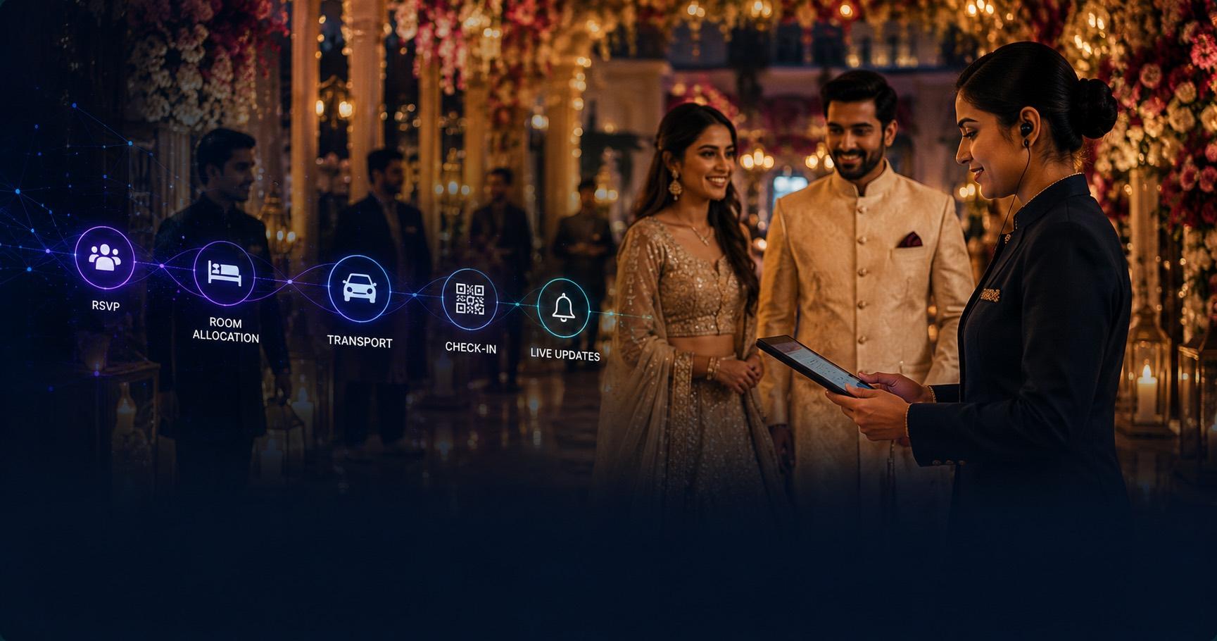 Where Wedding Hospitality Automation Actually Helps — wedding planning